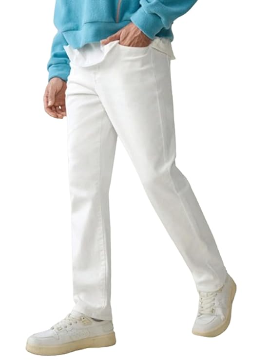 Men Smart Fit Stretchable Jeans || Mid-Rise Denim Pants with Whisker Wash || Premium Casual Wear Jean for Men